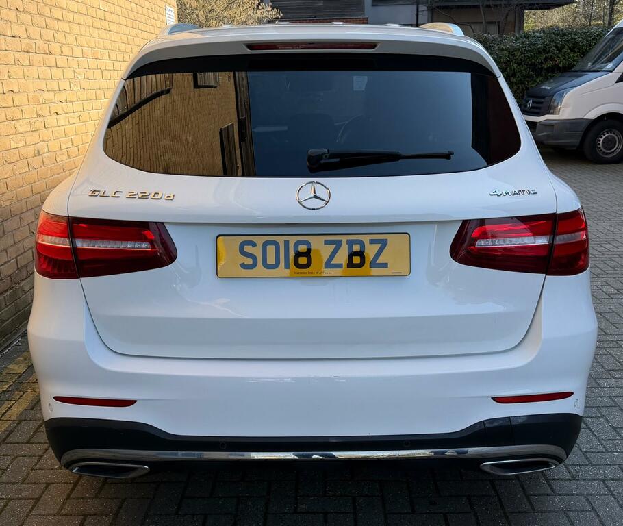 Mercedes-Benz GLC Class 2.1 Glc220d Amg Line G-tronic 4Matic Euro 6 Ss SO18ZBZ White #5