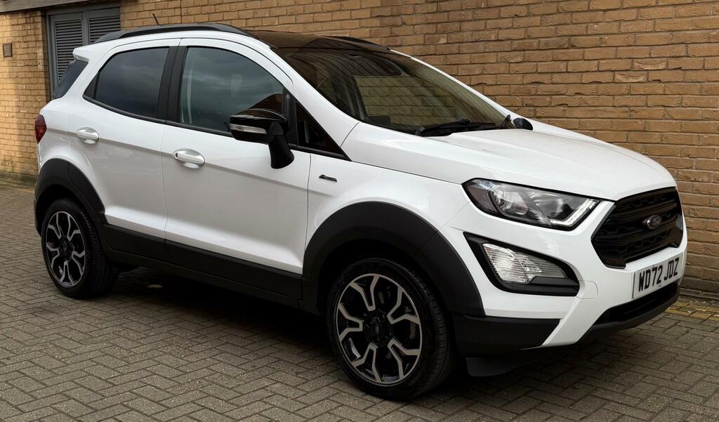 Ford Ecosport 1.0T Ecoboost Active Euro 6 Ss WD72JDZ White #3
