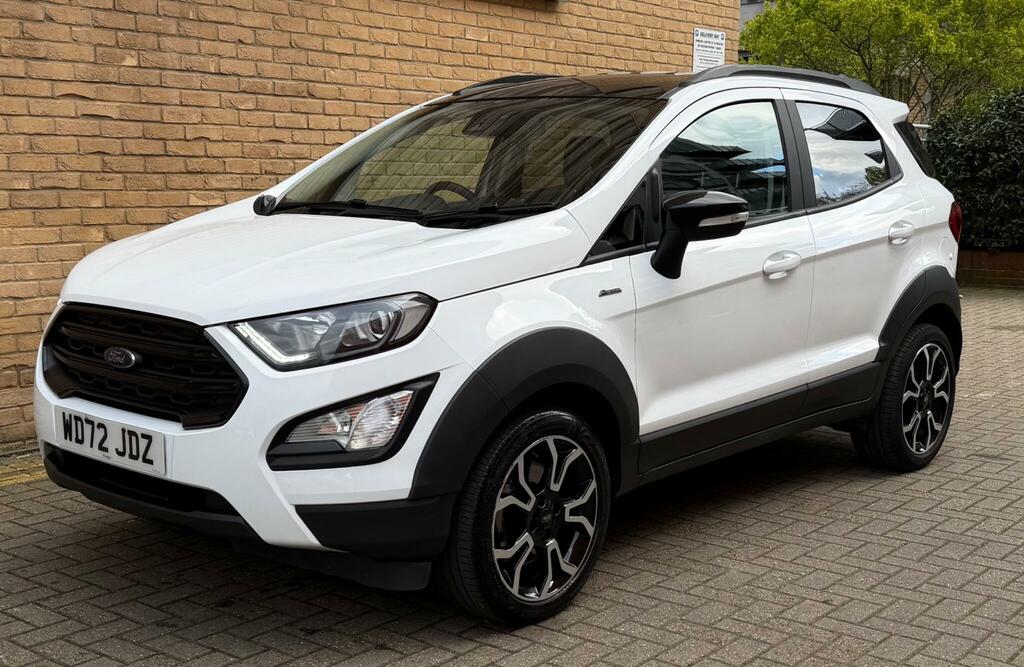Ford Ecosport 1.0T Ecoboost Active Euro 6 Ss WD72JDZ White #4