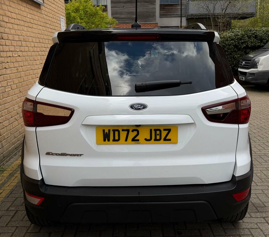 Ford Ecosport 1.0T Ecoboost Active Euro 6 Ss WD72JDZ White #6