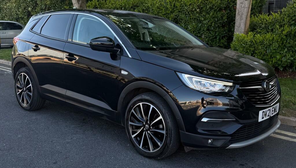 Vauxhall Grandland X 1.2 Turbo Elite Nav Euro 6 Ss DV21EWU Black #3