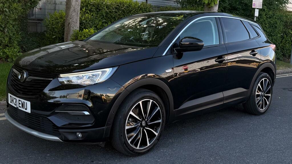 Vauxhall Grandland X 1.2 Turbo Elite Nav Euro 6 Ss DV21EWU Black #4
