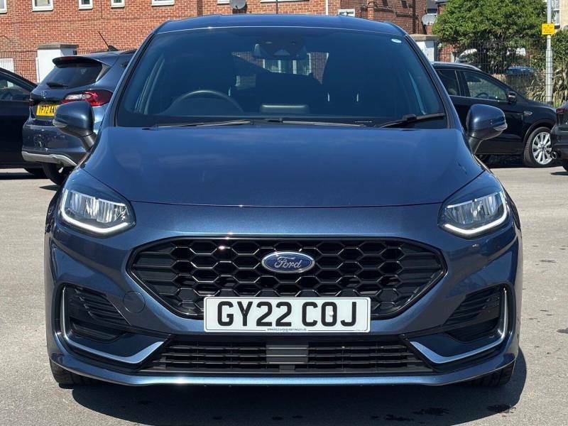 Ford Fiesta 1.0 Ecoboost Hybrid Mhev 155 St-line Vignale - GY22COJ Blue #2