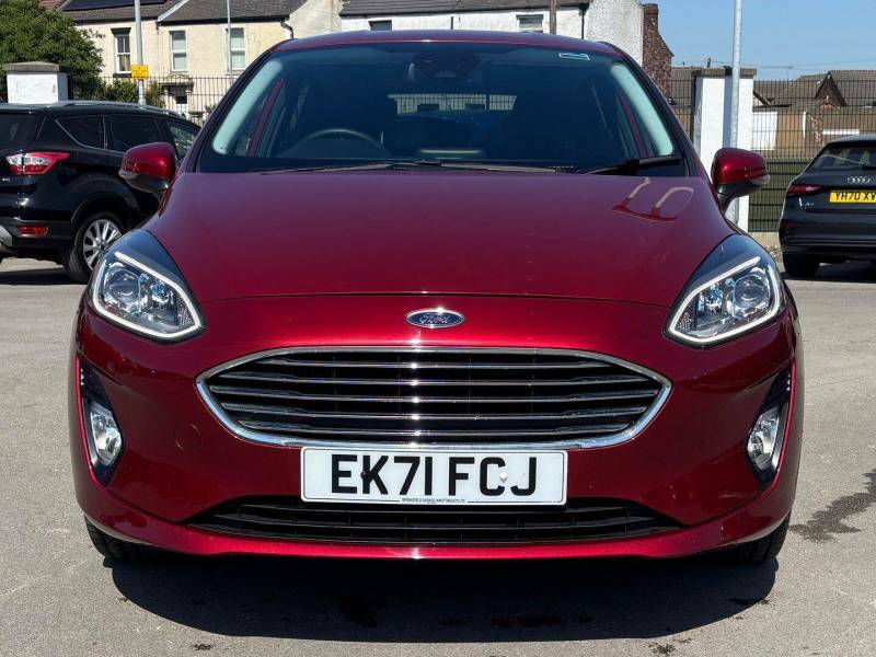 Ford Fiesta 1.0 Ecoboost Hybrid Mhev 125 Titanium X - 2021 EK71FCJ Red #2
