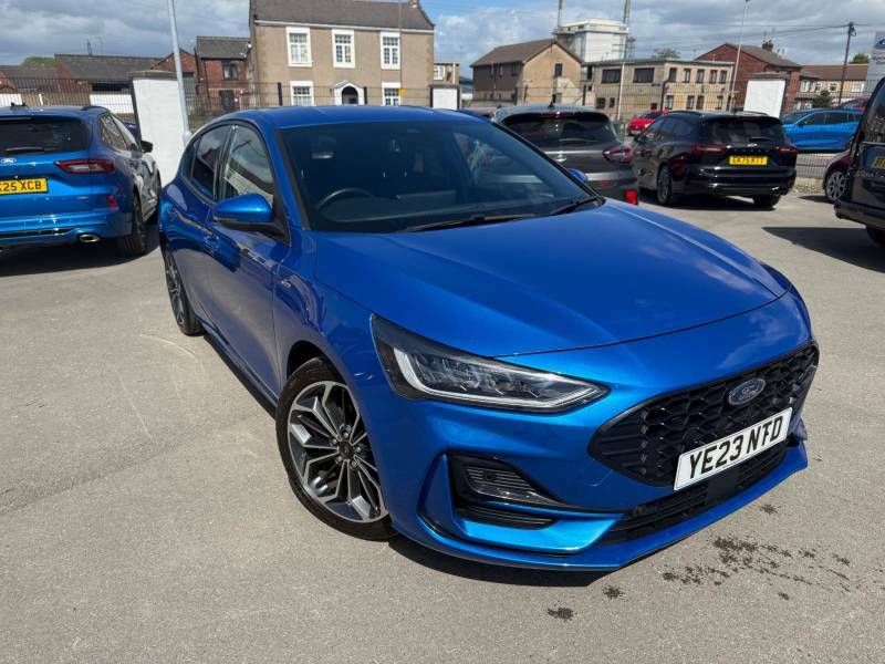 Ford Focus 1.0 Ecoboost St-line X - 2023 23 YE23NTD Blue #6