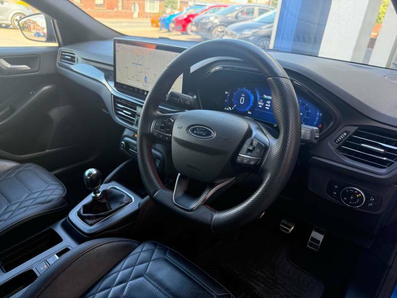 Ford Focus 1.0 Ecoboost St-line X - 2023 23 YE23NTD Blue #4
