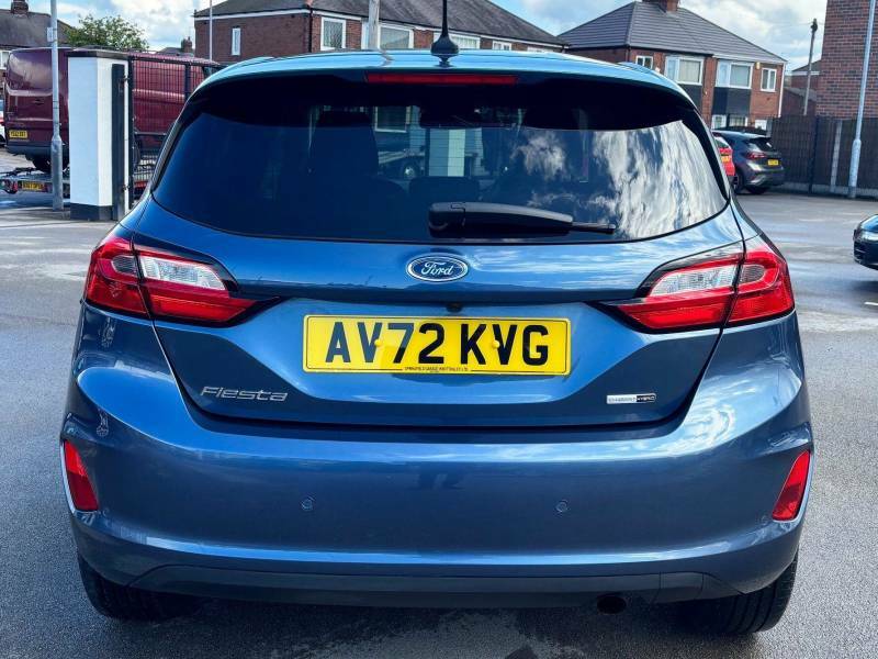 Ford Fiesta 1.0 Ecoboost Hybrid Mhev 125 Titanium - 2 AV72KVG Blue #6