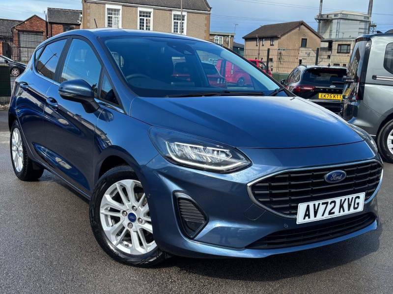 Ford Fiesta 1.0 Ecoboost Hybrid Mhev 125 Titanium - 2 AV72KVG Blue #3
