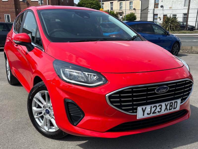 Ford Fiesta 1.0 Ecoboost Titanium - 2023 23 YJ23XBD Red #3