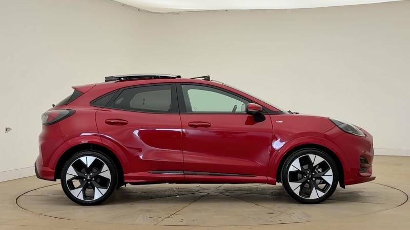 Ford Puma 1.0 Ecoboost Hybrid Mhev St-line - 2025 25 EK25UOC Red #3