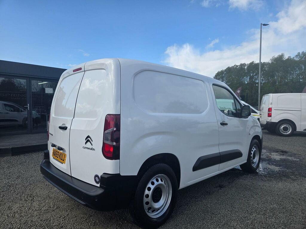 Citroen Berlingo Panel Van 1.5 Bluehdi 1000 Worker M Swb Euro 6 NA69KUJ White #5