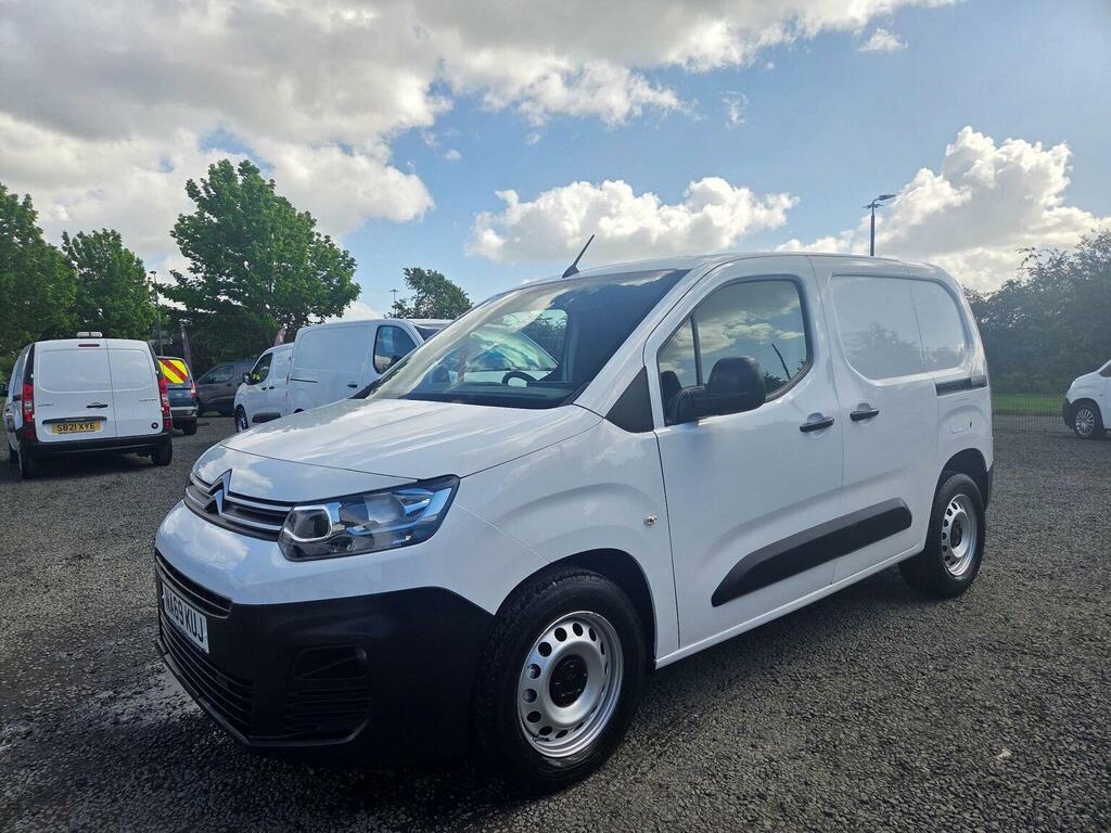 Citroen Berlingo Panel Van 1.5 Bluehdi 1000 Worker M Swb Euro 6 NA69KUJ White #6