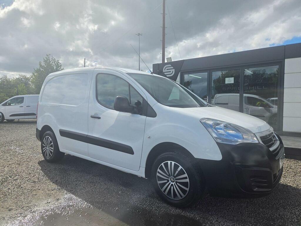 Peugeot Partner Panel Van 1.6 Bluehdi 850 Se L1 Ss 201818 White