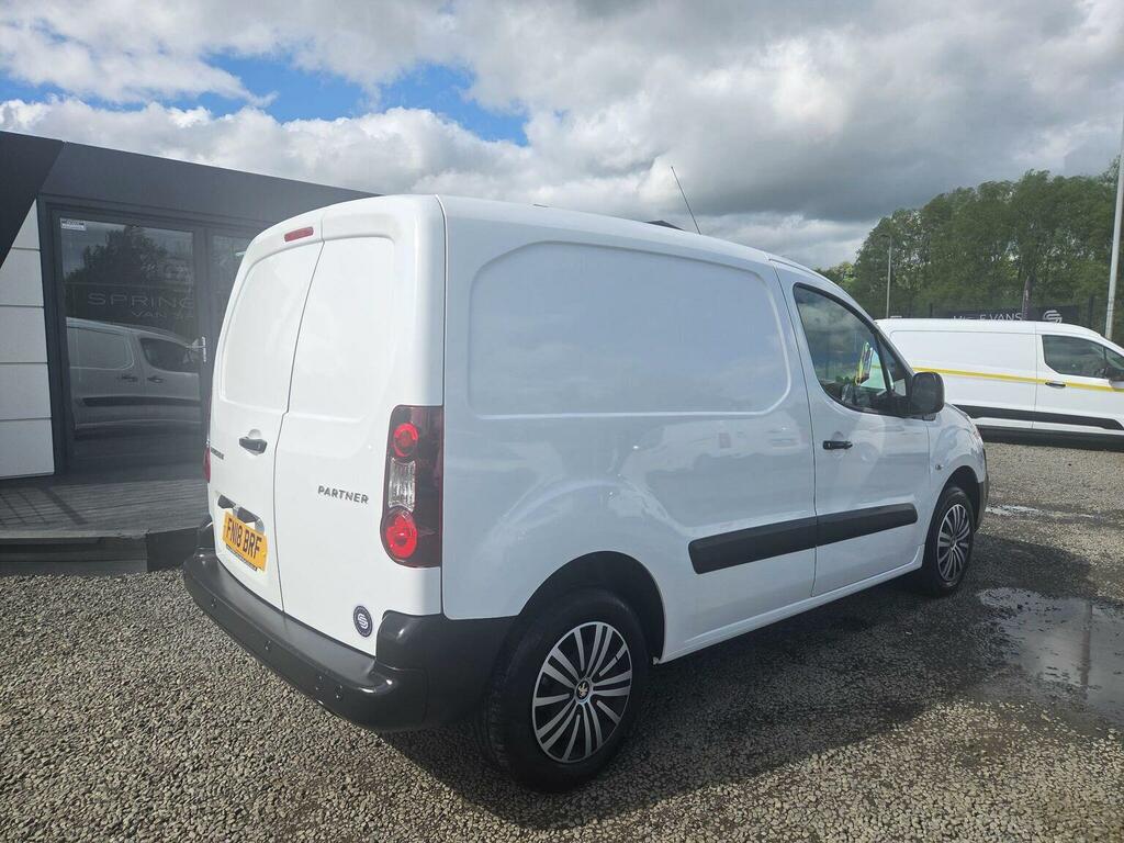 Peugeot Partner Panel Van 1.6 Bluehdi 850 Se L1 Ss 201818 White #5