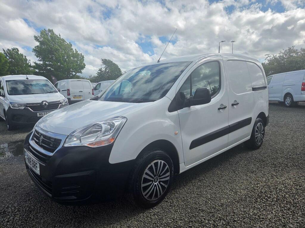 Peugeot Partner Panel Van 1.6 Bluehdi 850 Se L1 Ss 201818 White #6