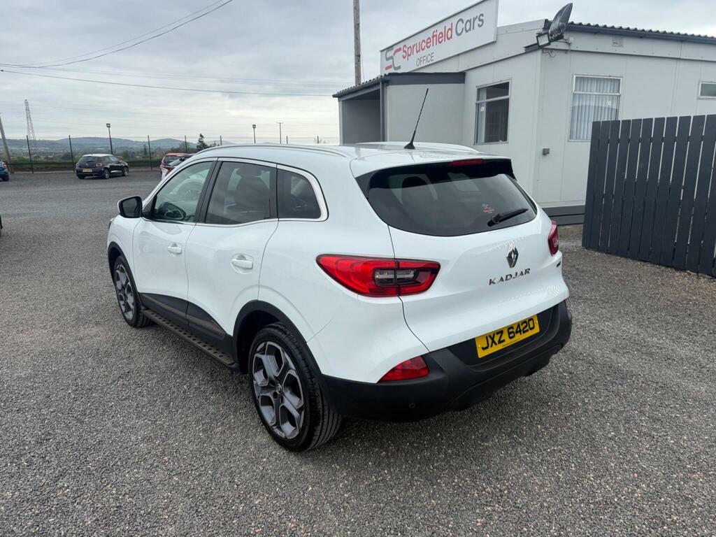 Renault Kadjar 1.5 Dci Dynamique S Nav Euro 6 S S JXZ6420 White #4