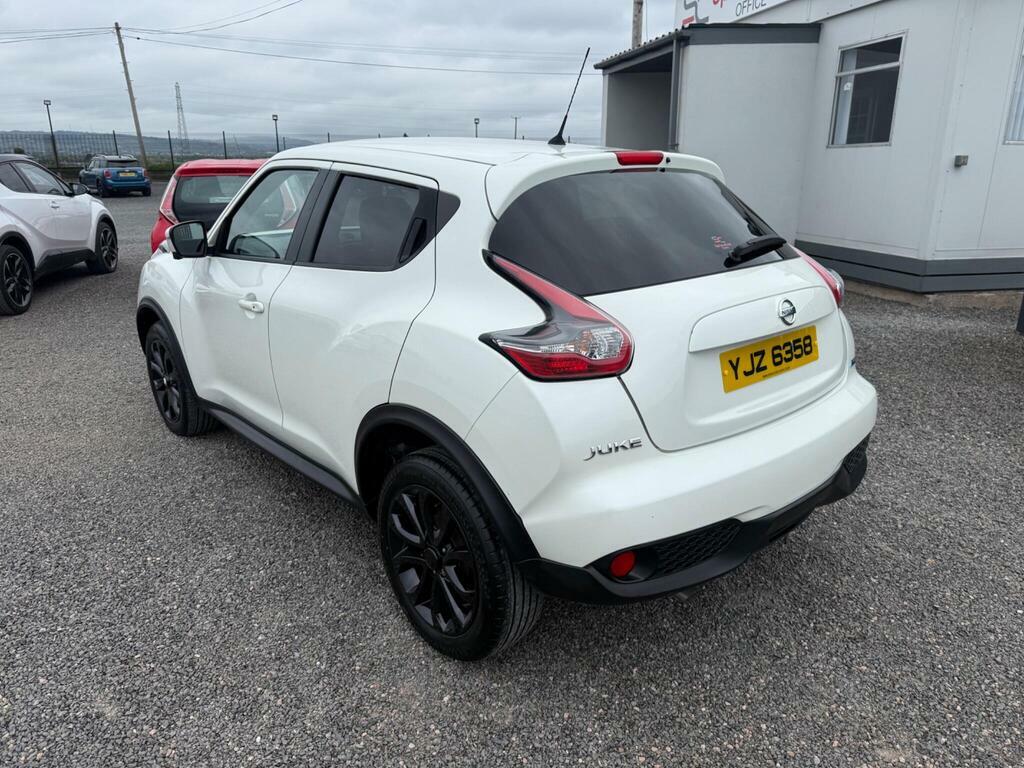Nissan Juke 1.5 Dci Tekna Euro 6 S S YJZ6358 White #3