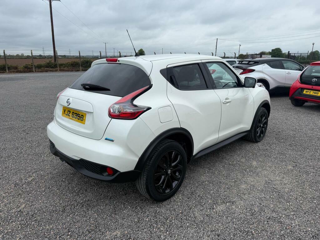 Nissan Juke 1.5 Dci Tekna Euro 6 S S YJZ6358 White #4
