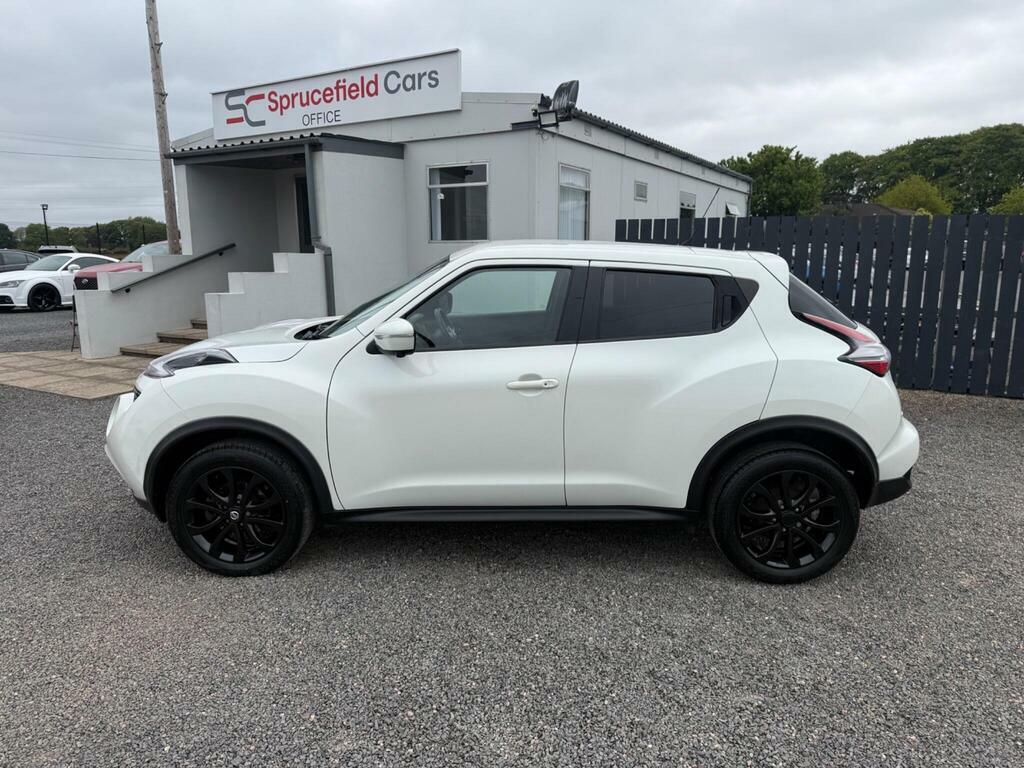 Nissan Juke 1.5 Dci Tekna Euro 6 S S YJZ6358 White #5