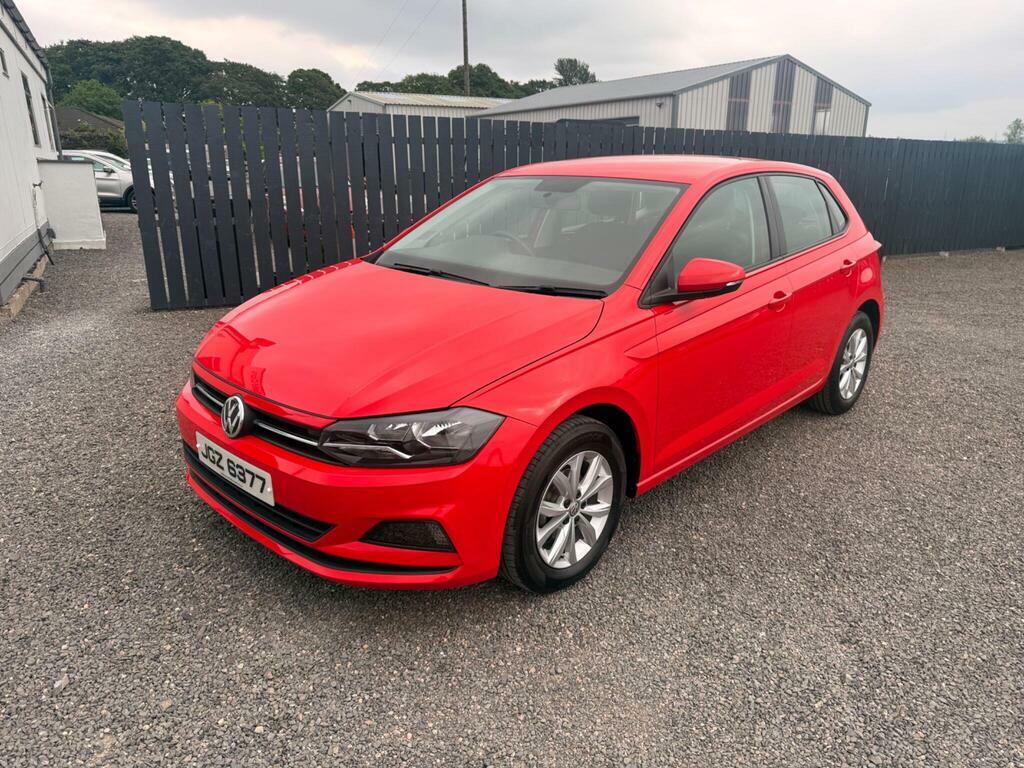 Volkswagen Polo 1.0 Tsi Se Euro 6 S S JGZ6377 Red #2