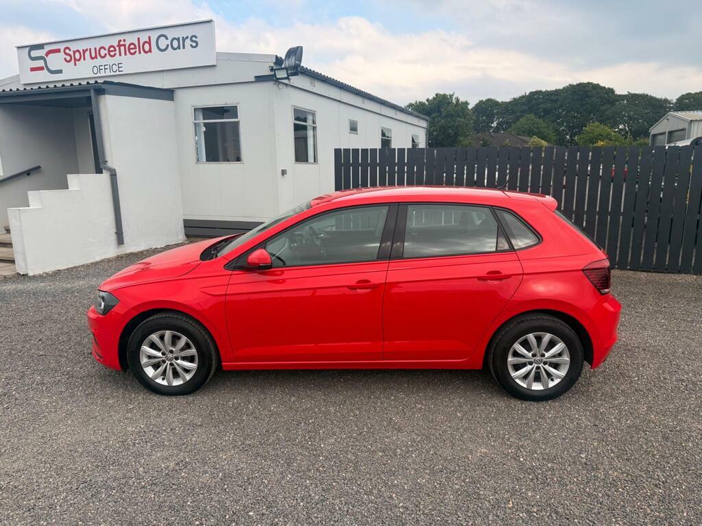 Volkswagen Polo 1.0 Tsi Se Euro 6 S S JGZ6377 Red #5