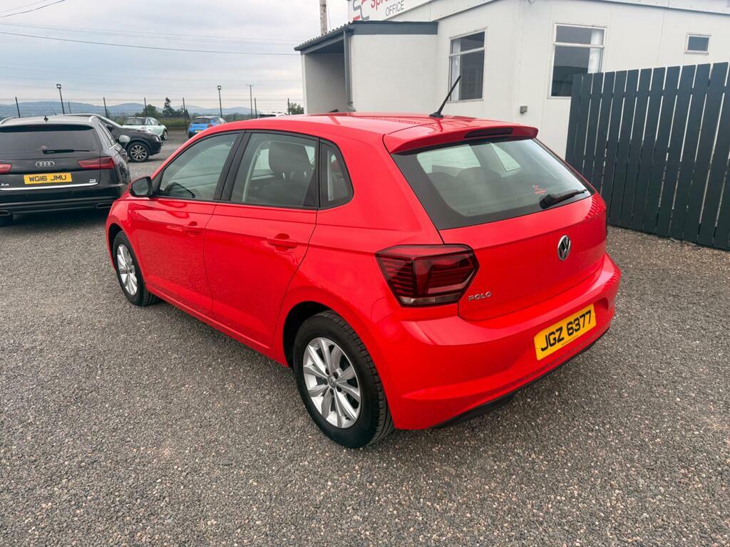 Volkswagen Polo 1.0 Tsi Se Euro 6 S S JGZ6377 Red #3
