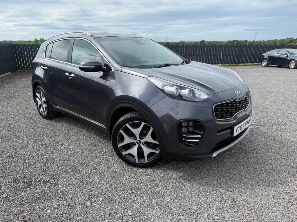 Kia Sportage 1.7 Crdi Gt-line Edition Euro 6 S S Silver