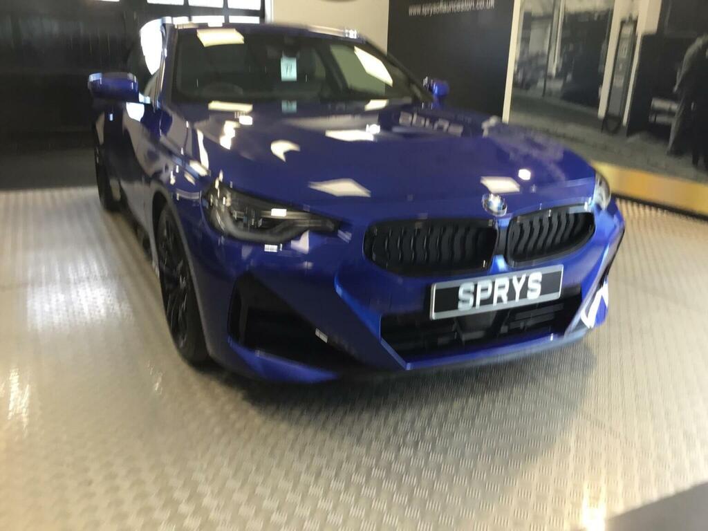 BMW 2 Series Gran Coupe Coupe 2.0 220I M Sport Euro 6 Ss 2023 EY73MYL Blue #2