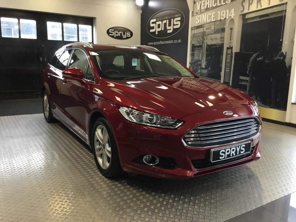 Ford Mondeo Estate 2.0 Tdci Titanium Euro 6 Ss 201565 Red