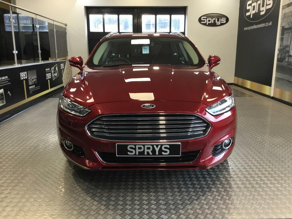 Ford Mondeo Estate 2.0 Tdci Titanium Euro 6 Ss 201565 Red #3