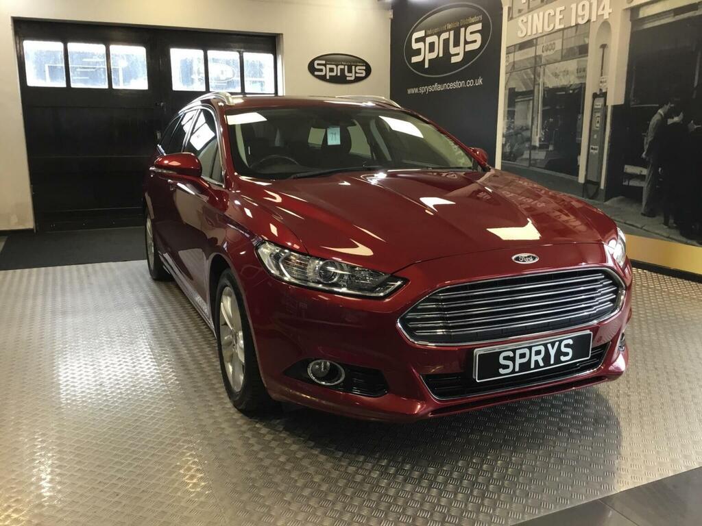Ford Mondeo Estate 2.0 Tdci Titanium Euro 6 Ss 201565 Red #2