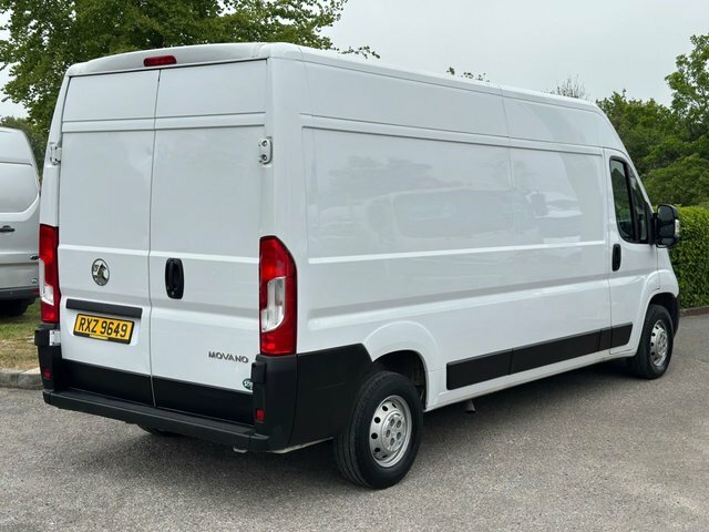 Vauxhall Movano Cdti 3500 Biturbo Dynamic RXZ9649 White #6
