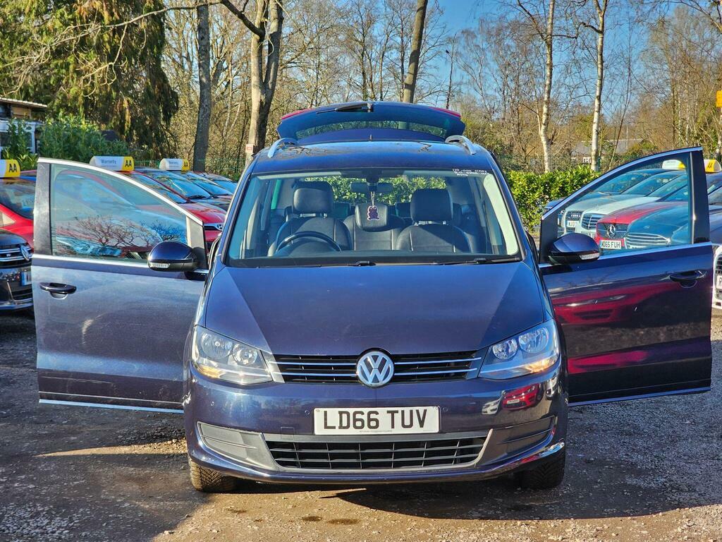 Volkswagen Sharan 2.0 Tdi Bluemotion Tech Se Nav Dsg Euro 6 Ss Blue #3