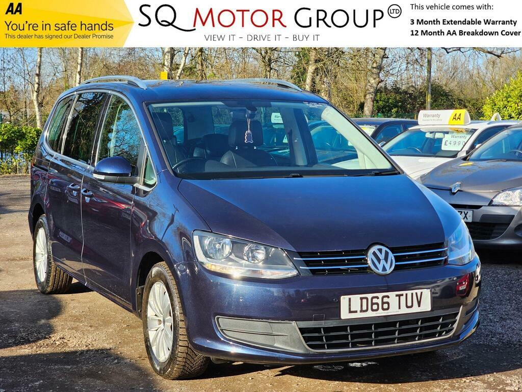 Volkswagen Sharan 2.0 Tdi Bluemotion Tech Se Nav Dsg Euro 6 Ss Blue
