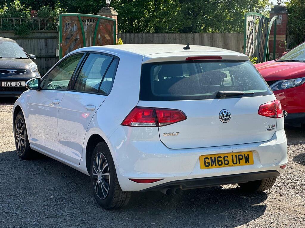 Volkswagen Golf 1.4 Tsi Bluemotion Tech S Dsg Euro 6 Ss GM66UPW White #5