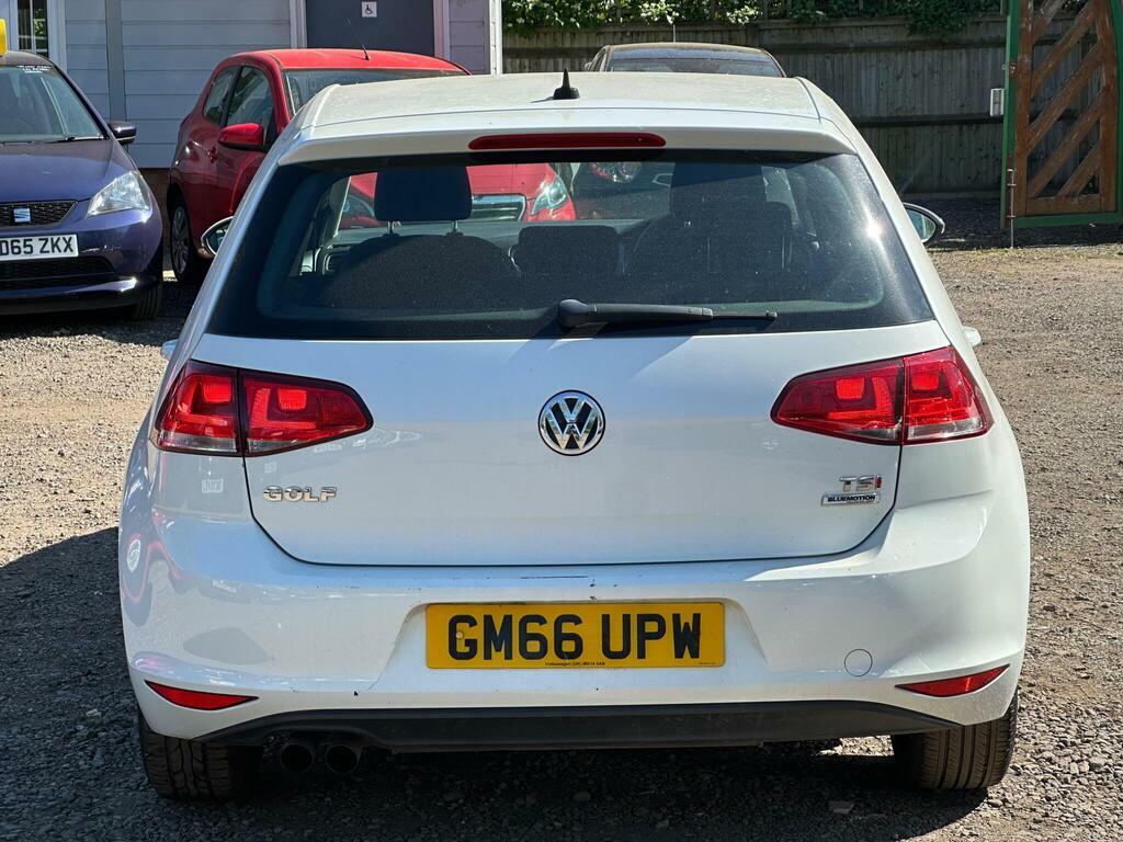 Volkswagen Golf 1.4 Tsi Bluemotion Tech S Dsg Euro 6 Ss GM66UPW White #6