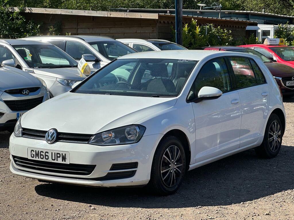 Volkswagen Golf 1.4 Tsi Bluemotion Tech S Dsg Euro 6 Ss GM66UPW White #4