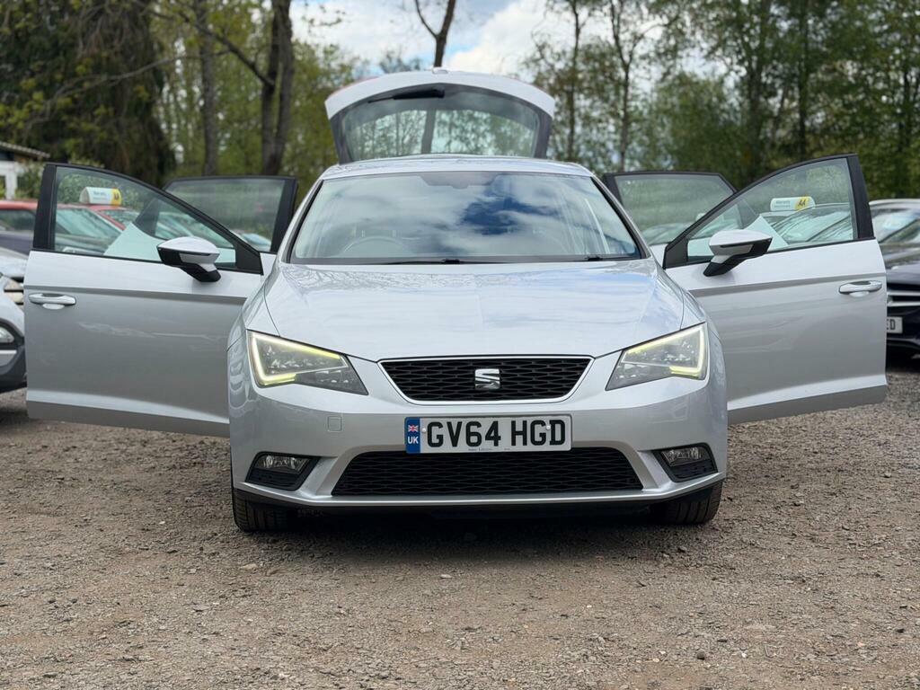 Seat Leon 1.6 Tdi Cr Se Euro 5 Ss GV64HGD Silver #2