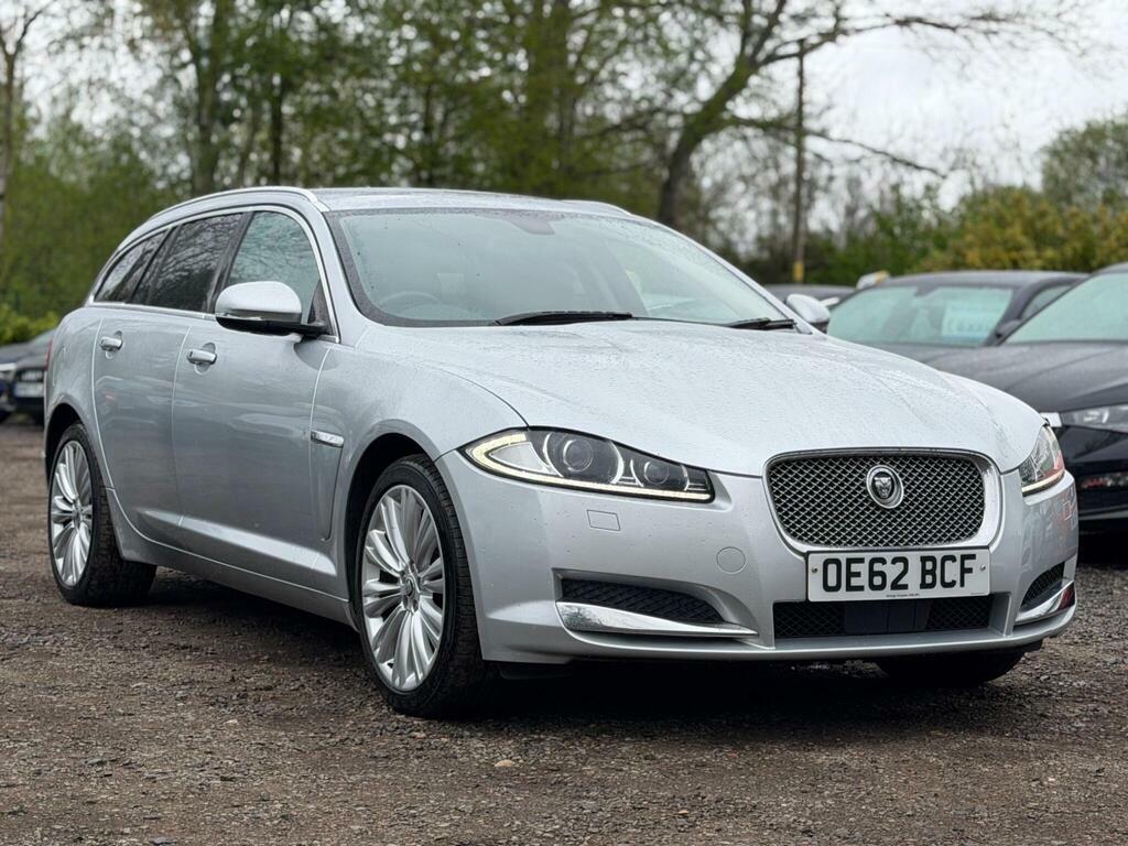 Jaguar XF 2.2D Portfolio Sportbrake Euro 5 Ss OE62BCF Silver #3