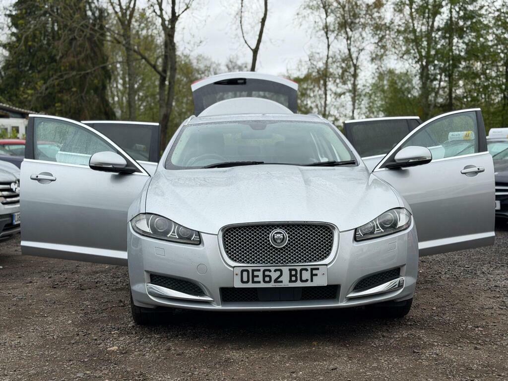 Jaguar XF 2.2D Portfolio Sportbrake Euro 5 Ss OE62BCF Silver #2