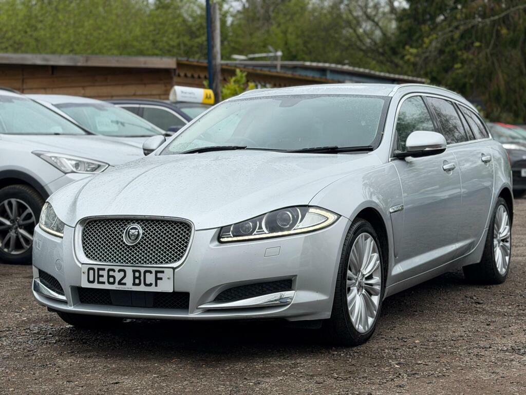 Jaguar XF 2.2D Portfolio Sportbrake Euro 5 Ss OE62BCF Silver #5