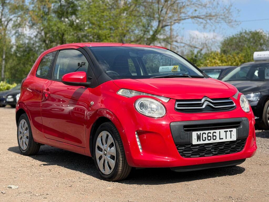 Citroen C1 1.2 Puretech Feel Euro 6 WG66LTT Red #4