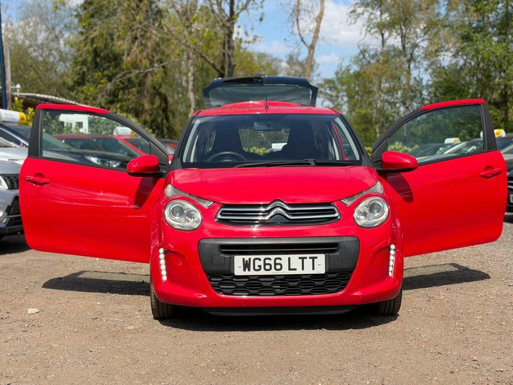 Citroen C1 1.2 Puretech Feel Euro 6 WG66LTT Red #2