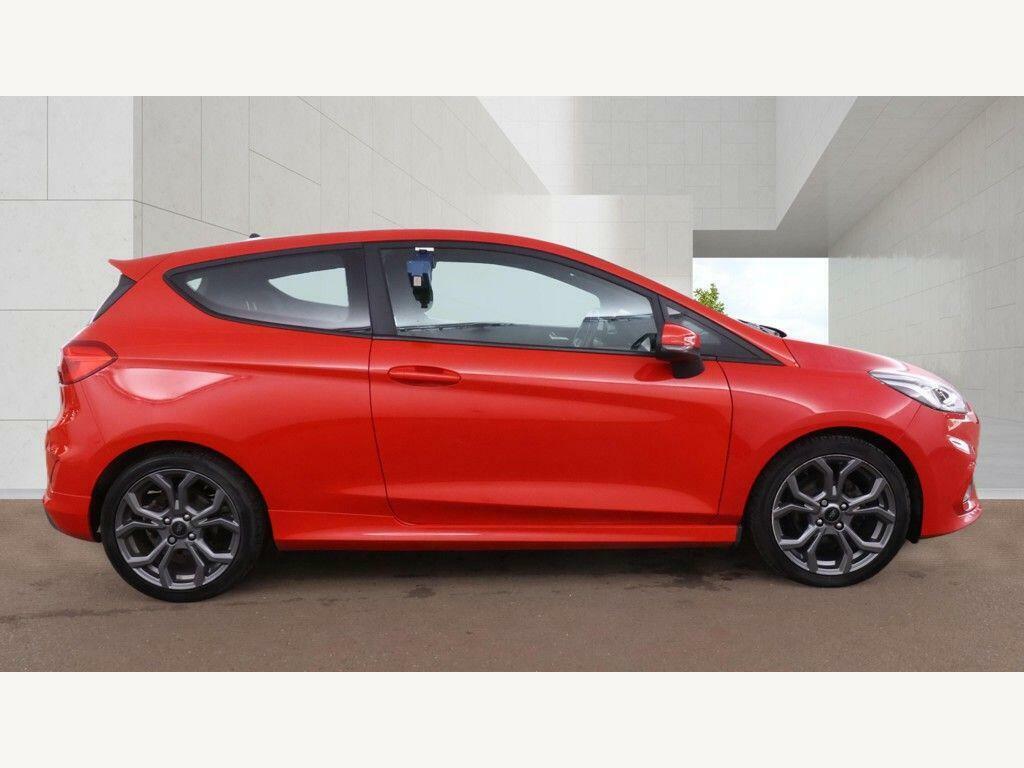 Ford Fiesta 1.0T Ecoboost St-line Euro 6 Ss WU18DZG Red #6