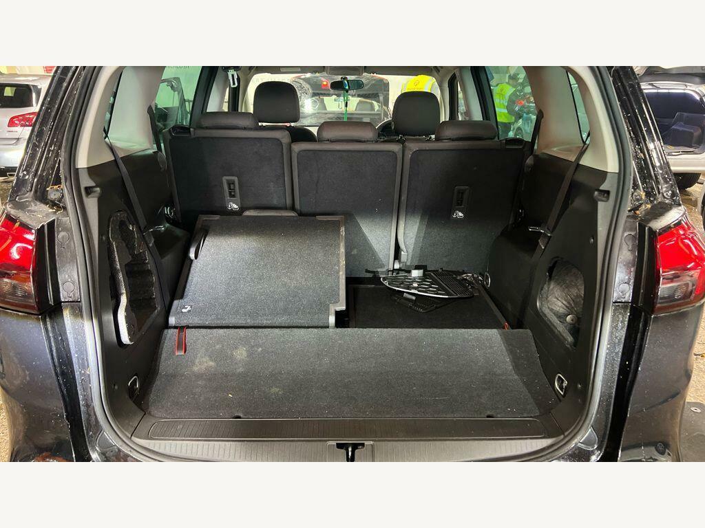 Vauxhall Zafira Tourer 1.4I Turbo Energy Euro 6 LX67JVF Black #6