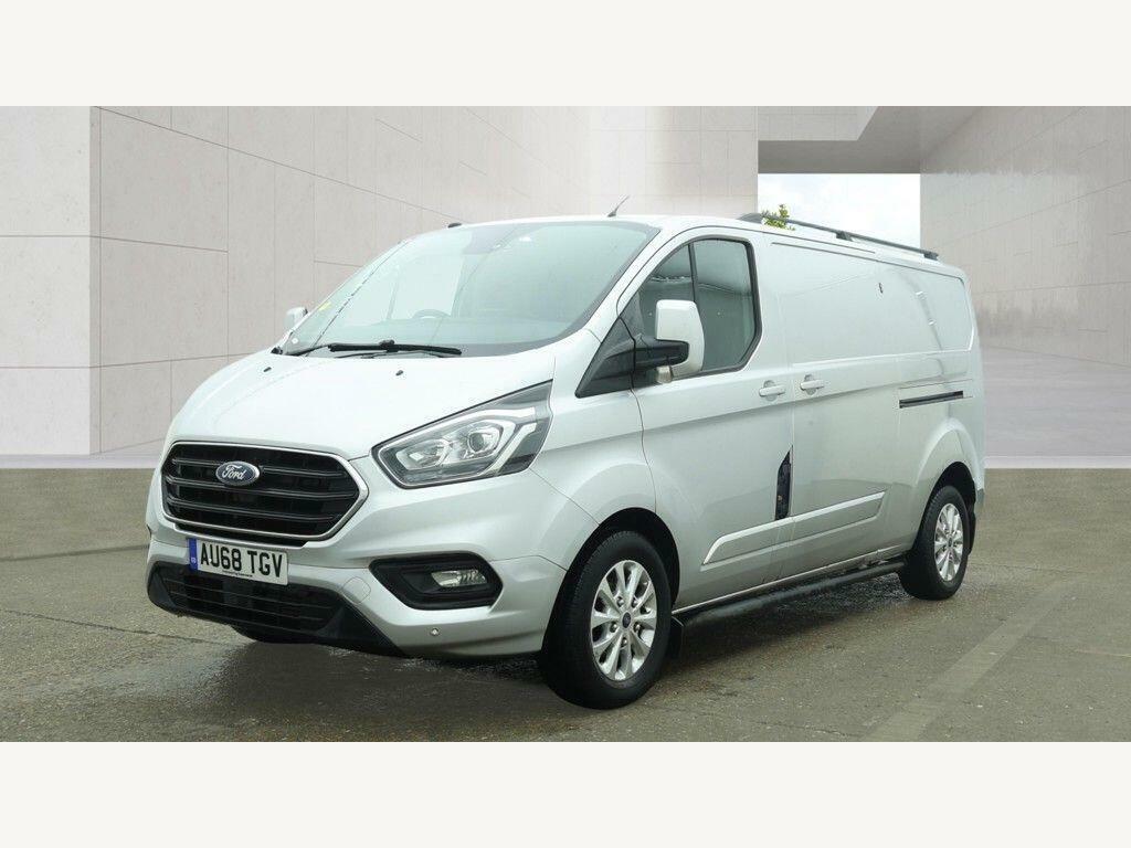 Ford Transit Custom 2.0 300 Ecoblue Limited L2 H1 Euro 6 AU68TGV Silver #3