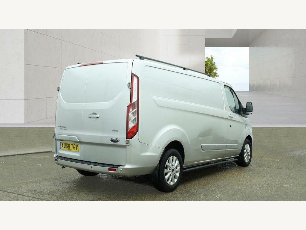 Ford Transit Custom 2.0 300 Ecoblue Limited L2 H1 Euro 6 AU68TGV Silver #5