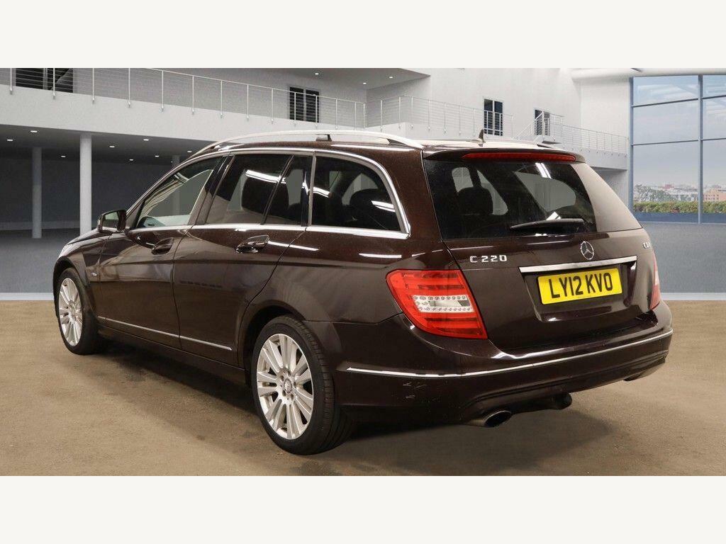 Mercedes-Benz C Class 2.1 C220 Cdi Blueefficiency Elegance G-tronic Eur LY12KVO Brown #3
