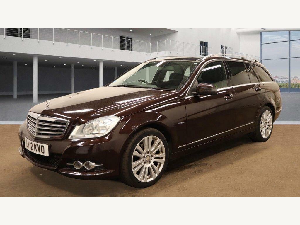 Mercedes-Benz C Class 2.1 C220 Cdi Blueefficiency Elegance G-tronic Eur LY12KVO Brown #2