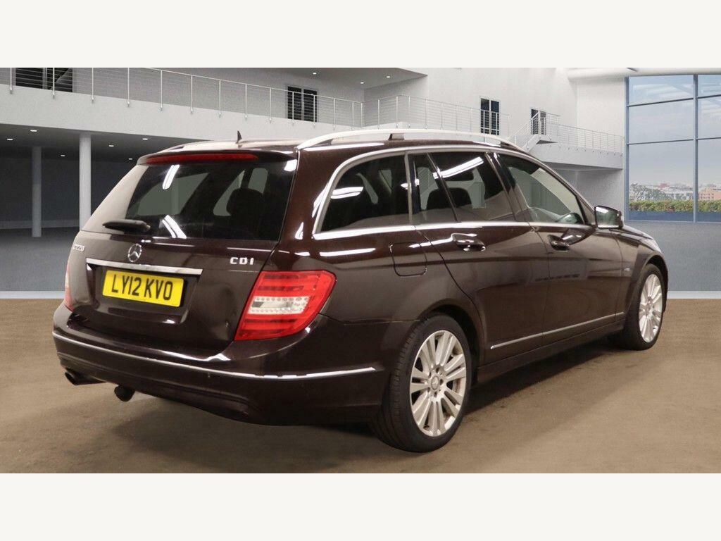 Mercedes-Benz C Class 2.1 C220 Cdi Blueefficiency Elegance G-tronic Eur LY12KVO Brown #4
